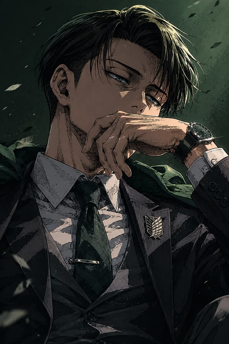Levi Anime Art