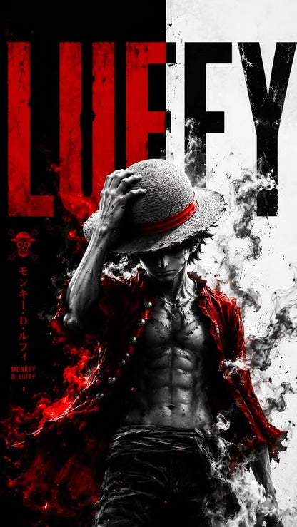 One piece Luffy  Anime Art